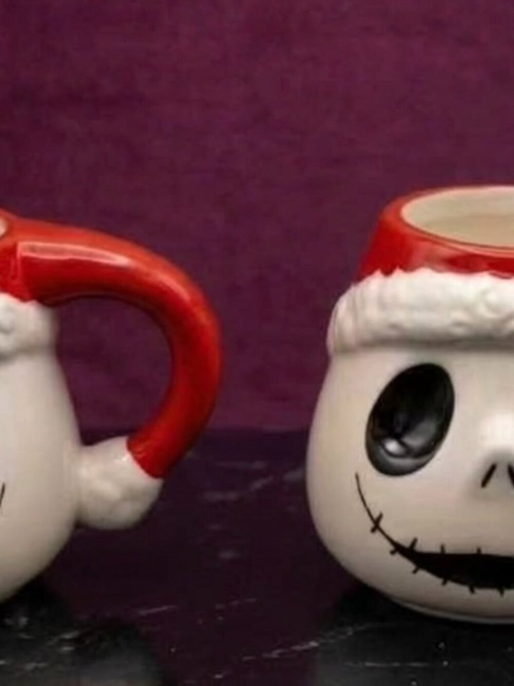 Disney Nightmare Before Christmas Mugs Set Of 2